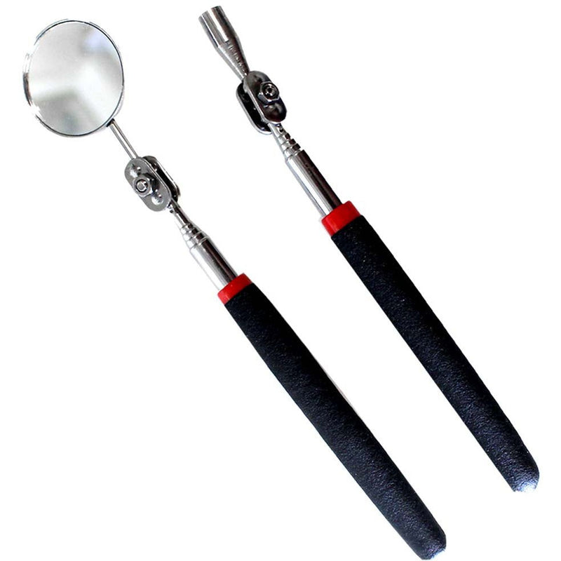 2 Piece Inspection Mirror and Pick-Up Magnet Set - EXT-18872 - ToolUSA