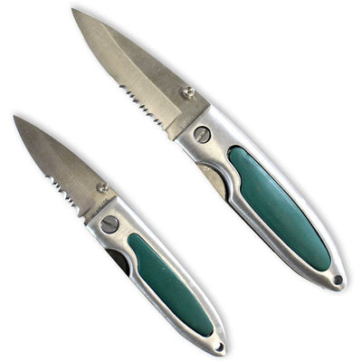 2 Piece Matching Stainless Steel Knife Set - PK-20261 - ToolUSA