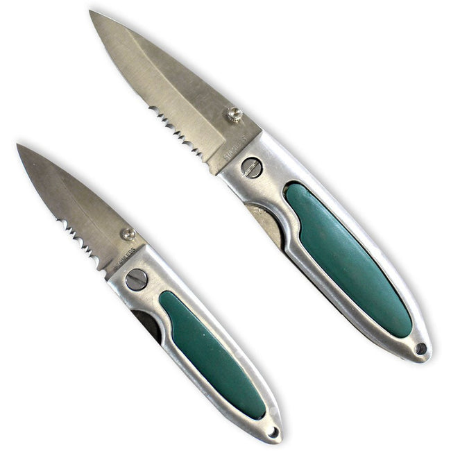 2 Piece Matching Stainless Steel Knife Set - PK-20261 - ToolUSA