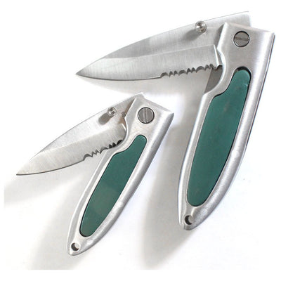 2 Piece Matching Stainless Steel Knife Set - PK-20261 - ToolUSA