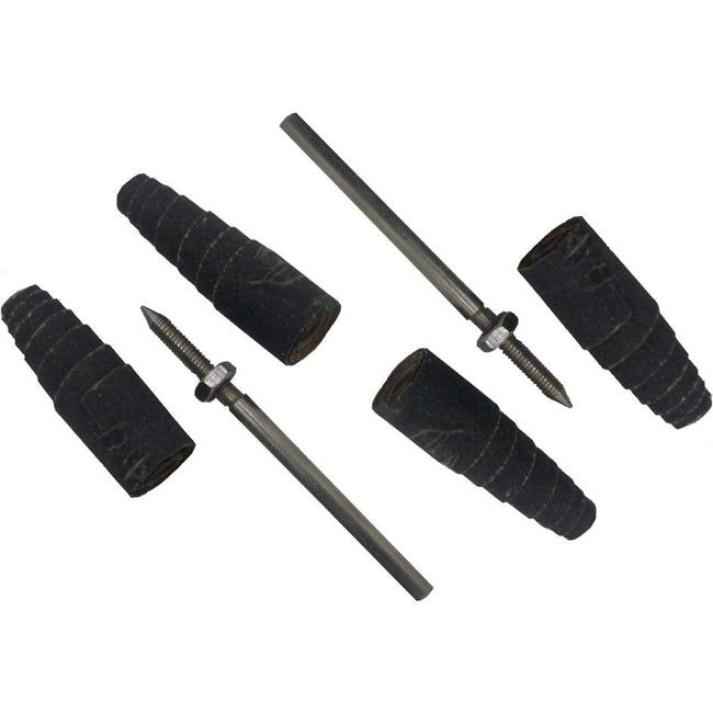 2 Piece Multi-layer Sanding Drums - 1/8" Shank For Rotary Tool (Pack of: 2) - TJ04-04273-Z02 - ToolUSA