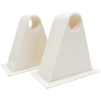 2 Piece Self-adhesive Plastic Curtain Brackets Set (Pack of: 2) - H-41098-Z02 - ToolUSA