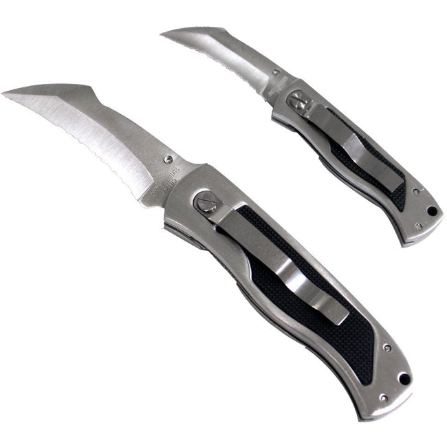 2 Piece Stainless Steel Sportsman's Knives Set - PK-20505 - ToolUSA