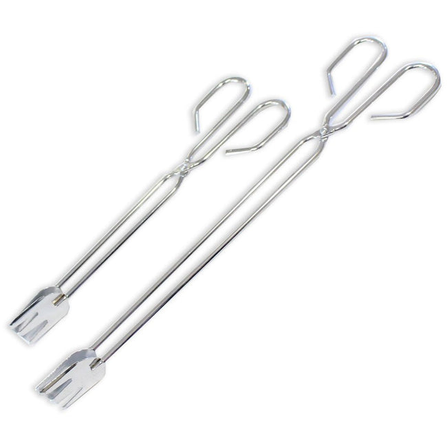 2 Piece Stainless Steel Tongs Set - U-92920 - ToolUSA