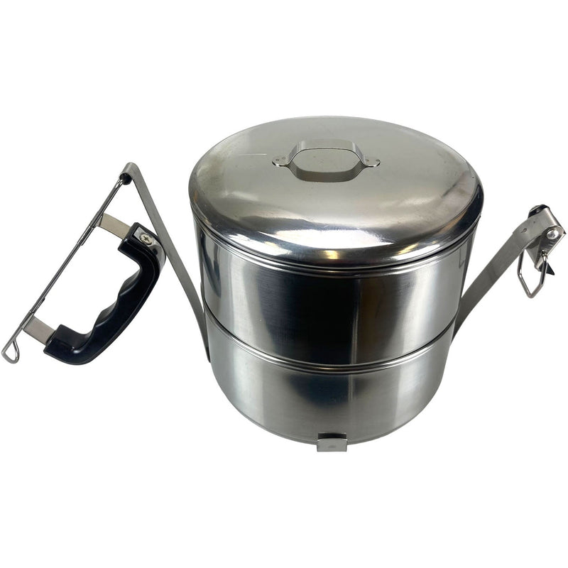 2 Tier Stainless Steel Lunch Tiffin - LK-LKCO-43023 - ToolUSA