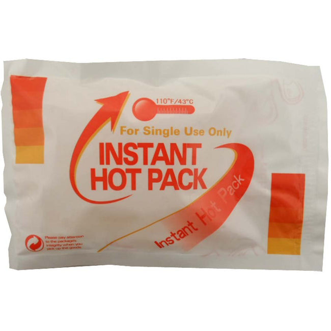 200 Gm Instant Hot Pack, Heats to 100 F (Pack of: 2) - SP-08366-Z02 - ToolUSA