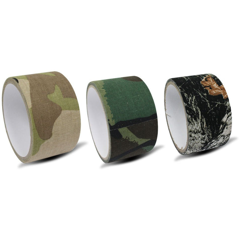 24 Piece Camouflage Cloth Tape - 3 Patterns - 9 Feet x 2 Inches - TAP-CM-ABC24 - ToolUSA