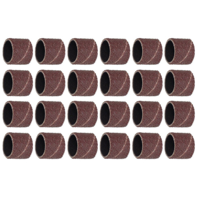 24 Piece Medium Grit Sanding Sleeve Set - TJ03-27523 - ToolUSA