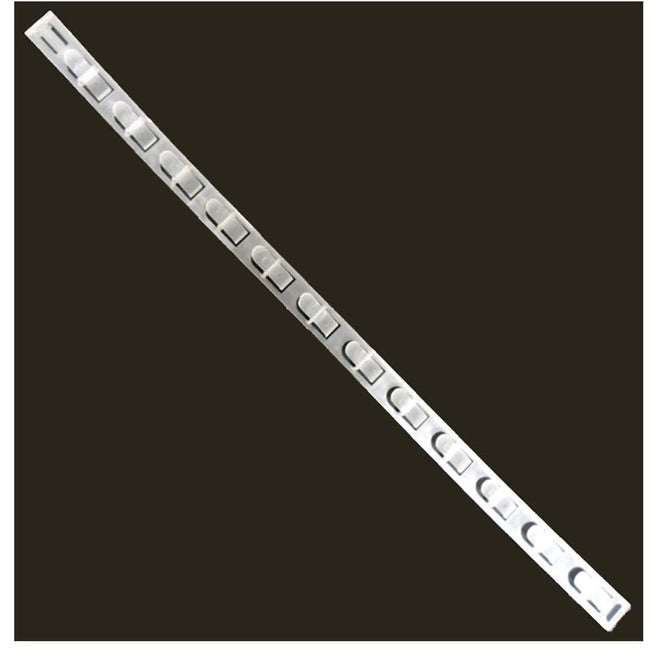 24" Plastic Strip With Hooks For Retail Display (Pack of: 10) - STRIP-Z10 - ToolUSA