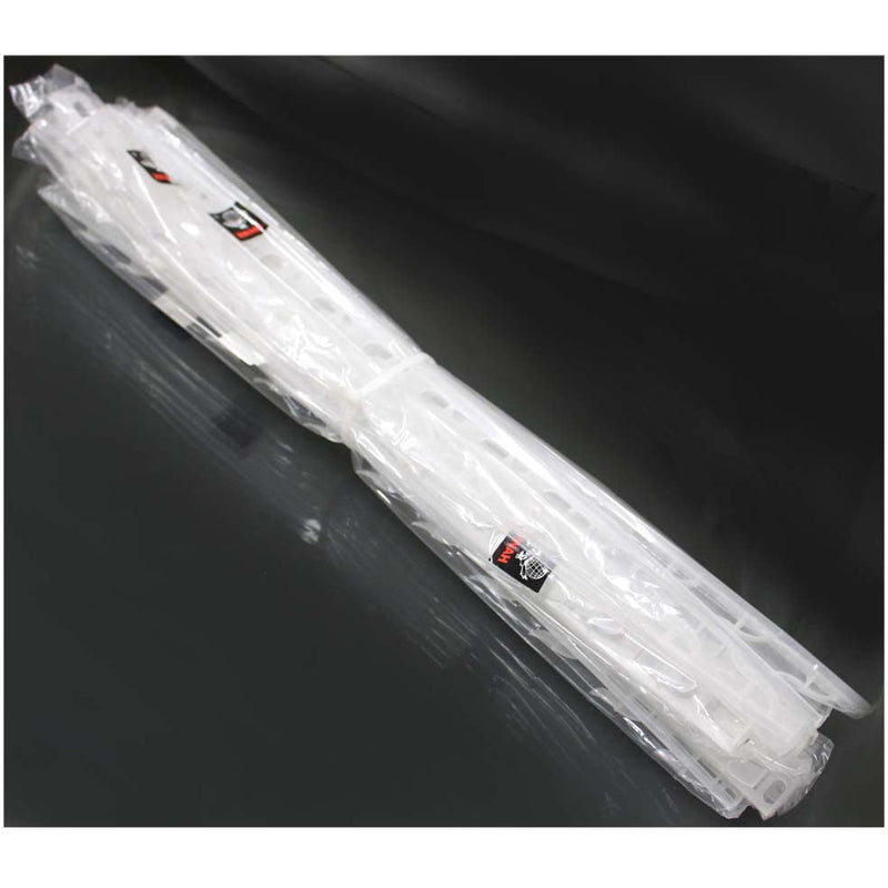 24" Plastic Strip With Hooks For Retail Display (Pack of: 10) - STRIP-Z10 - ToolUSA