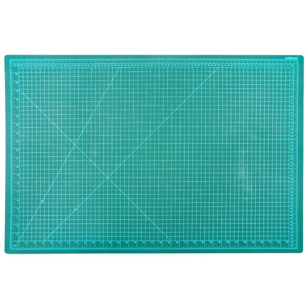 24 X 36 Inch Self-Healing Green Cutting Mat With Pre-Marked Grid Lines - CR-02436 - ToolUSA