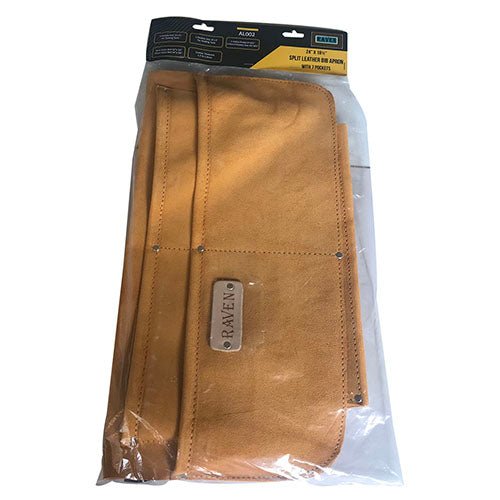 24x17 Inch Leather Apron with 7 Pockets - AP-00200 - ToolUSA
