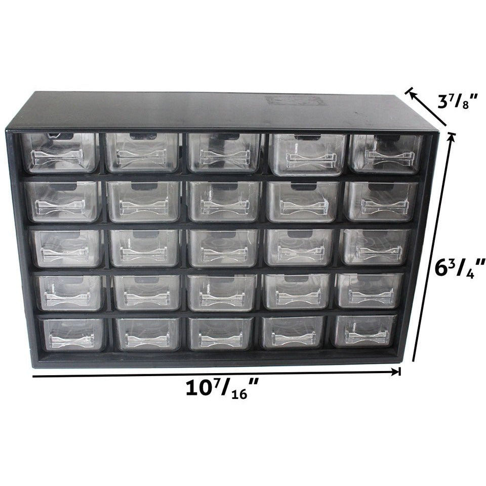 25 Drawer Small Parts Organizer Unit - TJ05-08725 - ToolUSA