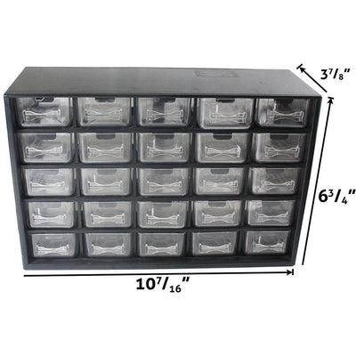 25 Drawer Small Parts Organizer Unit - TJ05-08725 - ToolUSA