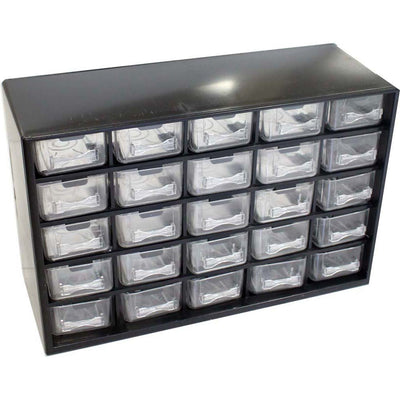 25 Drawer Small Parts Organizer Unit - TJ05-08725 - ToolUSA