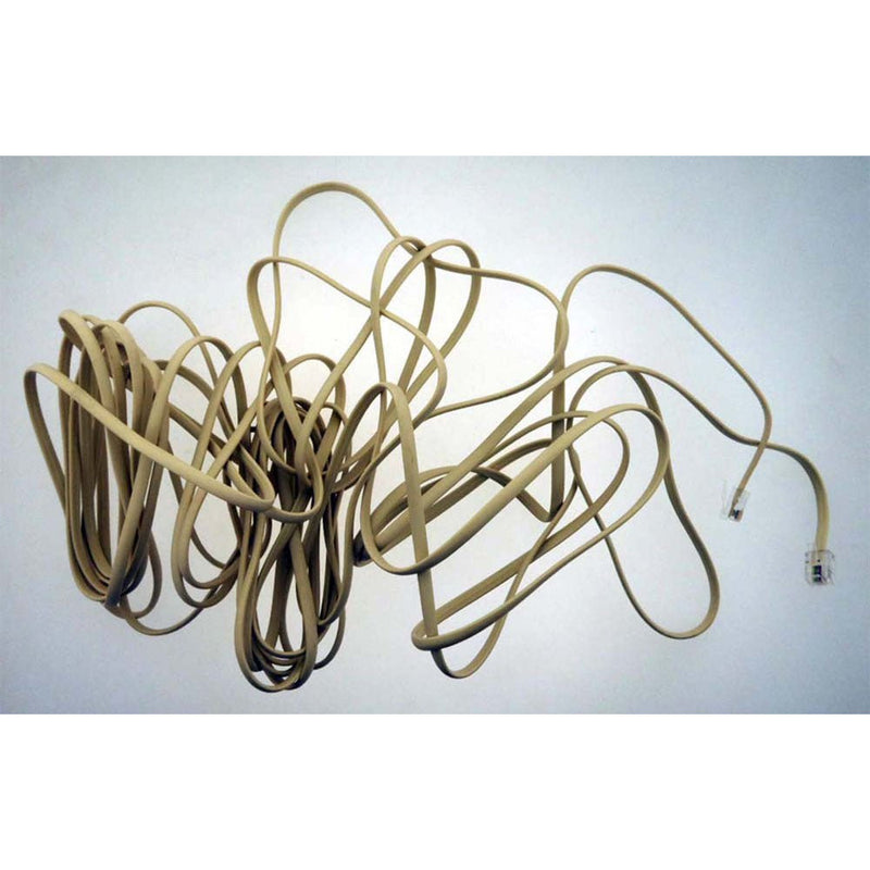 25 Feet Telephone Extension Cord (Pack of: 2) - PA-03525-Z02 - ToolUSA