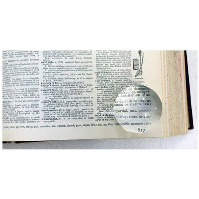 2.5-Inch Paper Weight Style Desktop 4x Magnifier - MG-14515 - ToolUSA
