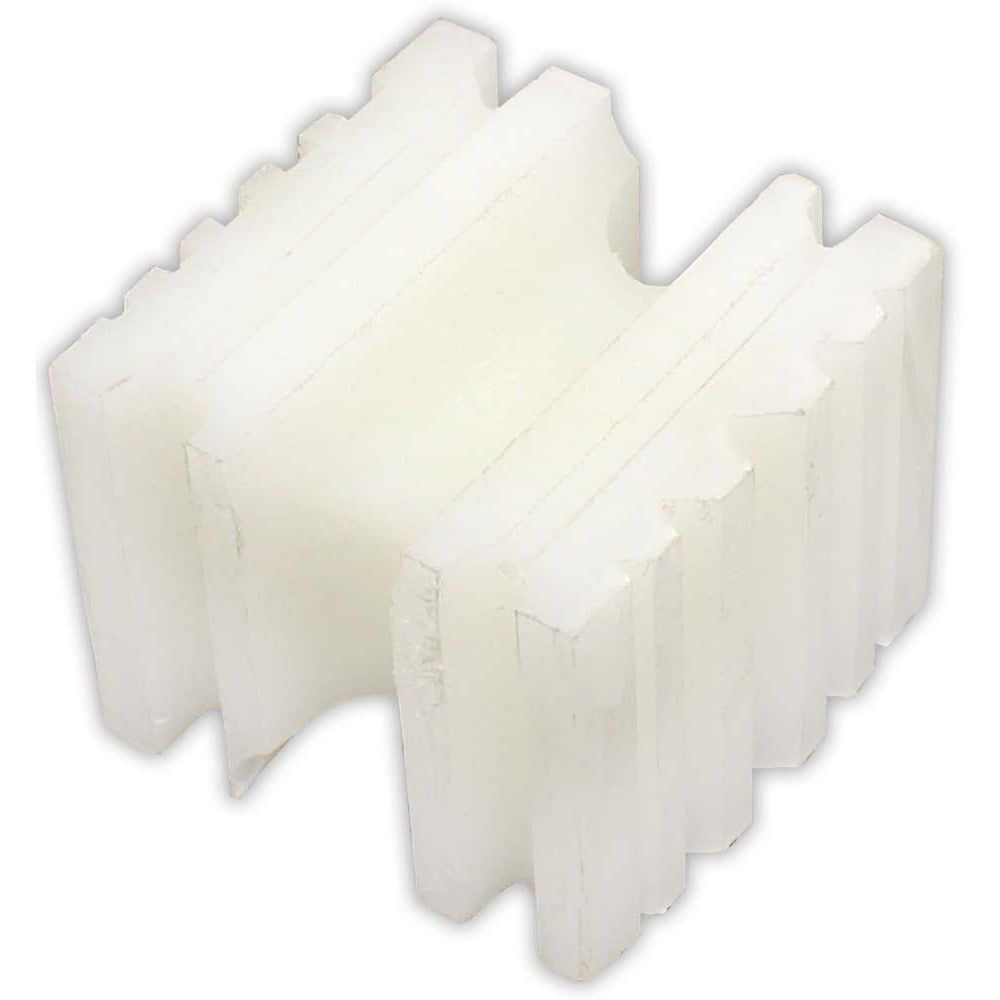 2.5" Nylon Swage Block For Bending Soft Metal, Or Reshaping Metal For Jewelery - TJ-17246 - ToolUSA