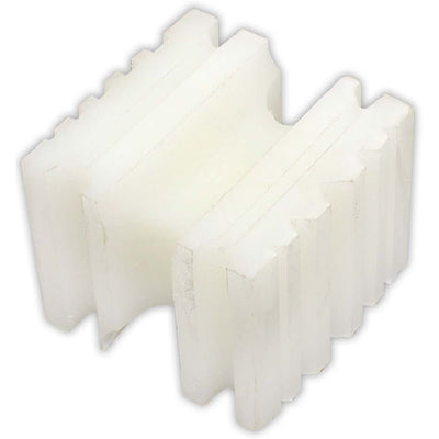 2.5" Nylon Swage Block For Bending Soft Metal, Or Reshaping Metal For Jewelery - TJ-17246 - ToolUSA