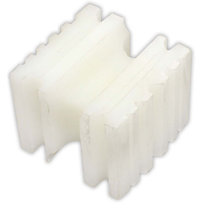 2.5" Nylon Swage Block For Bending Soft Metal, Or Reshaping Metal For Jewelery - TJ-17246 - ToolUSA