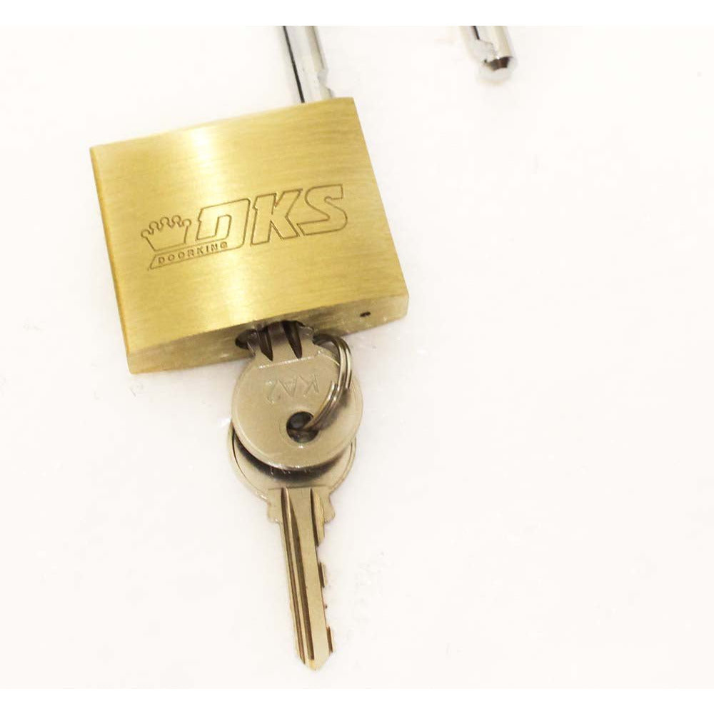 25 Piece 45MM Heavy Duty Brass Padlocks With Hardened Steel Shank And 2 Keys Each (Pack of: 25) - TZ73045-LIKE-Z25 - ToolUSA