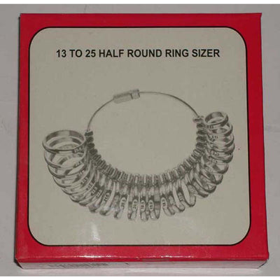 25 PIECE FINGER GAUGE 13 MM - 25 MM - TJ-99753 - ToolUSA