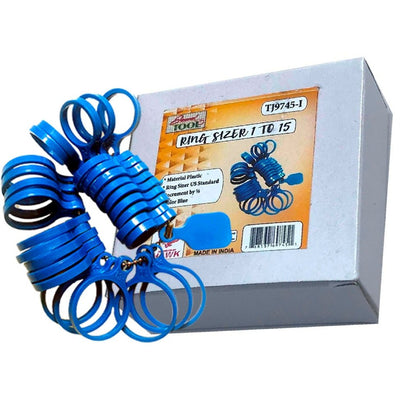 29 Pc. Plastic Economy Ring Sizer (Pack of: 2) - TJ-69745-Z02 - ToolUSA
