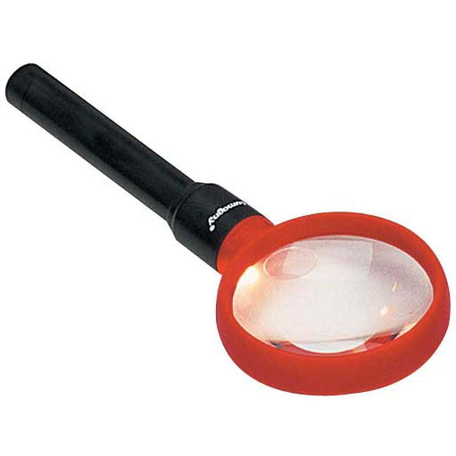 2X and 4X Power 7.5 inch lluminated Hand-Held Magnifier - MG-07565 - ToolUSA