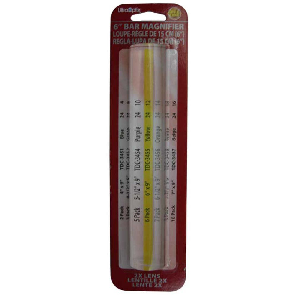 2x Bar Shaped Magnifier - MG-U-BM-70P - ToolUSA