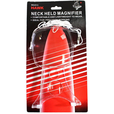 2X Power Neck-Held Square Magnifier - MG-02513 - ToolUSA