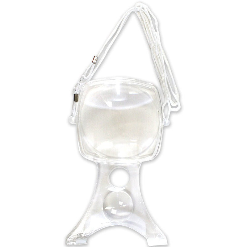 2X Power Neck-Held Square Magnifier - MG-02513 - ToolUSA