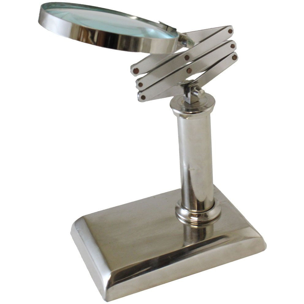 2x Table Top Magnifier | Scissor Jack Type Neck - G8445-2190MH - ToolUSA