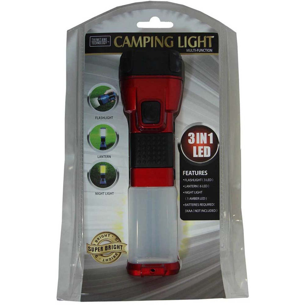 3-in-1 Camping Light - LKCO-6638-FL - ToolUSA