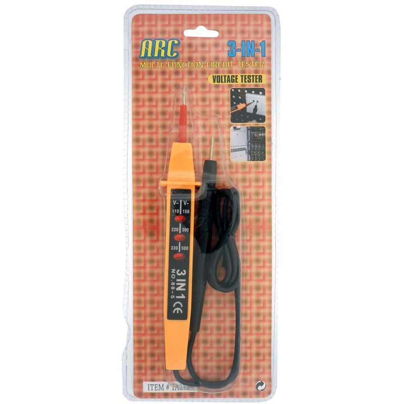 3-in-1 Multi-Function Voltage Tester - TA-14862 - ToolUSA