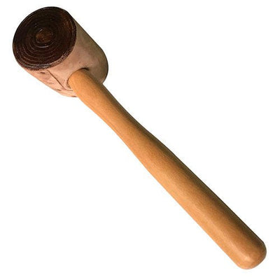 3 Inch Rawhide Mallet With Wooden Handle-13 Inches Long Overall - PH-00244 - ToolUSA