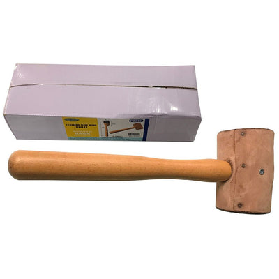 3 Inch Rawhide Mallet With Wooden Handle-13 Inches Long Overall - PH-00244 - ToolUSA