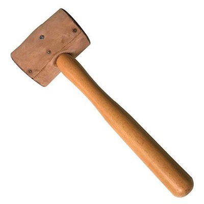 3 Inch Rawhide Mallet With Wooden Handle-13 Inches Long Overall - PH-00244 - ToolUSA