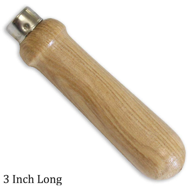 3 Inch Wooden Handle for Files and Chisels (Pack of: 2) - F-88300-Z02 - ToolUSA