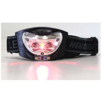 3-LED Headlight - Detachable Elastic Strap - FL-54683 - ToolUSA