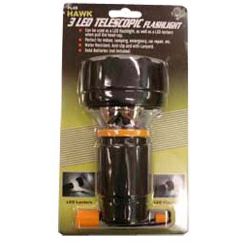 3 LED Telescopic Flashlight - FL-11316 - ToolUSA