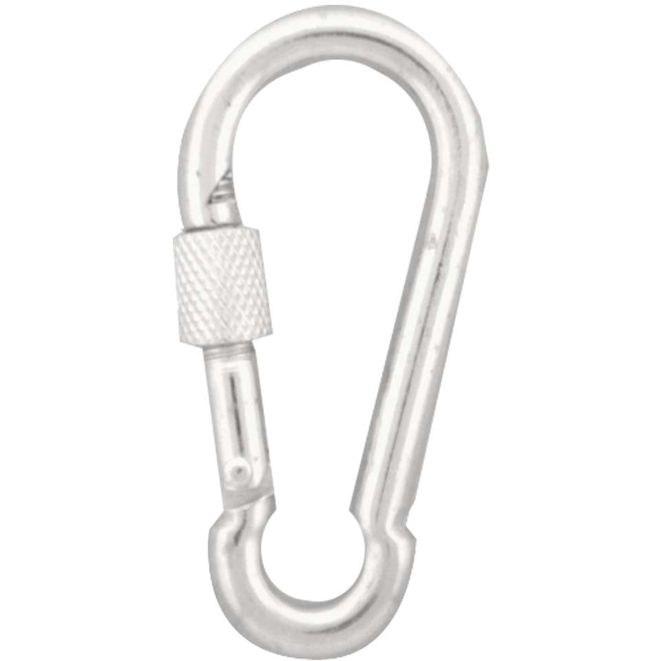 3" Long Locking Snaphook - TR-TR75-516K-YW - ToolUSA