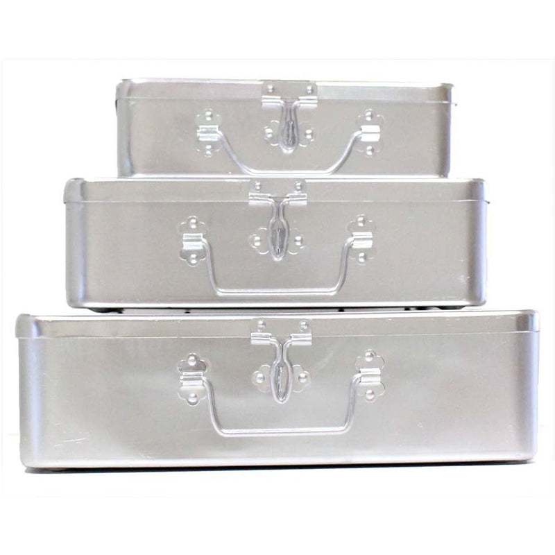 3 Pc Aluminum Box Set - 10", 12" & 14" - MJ-44124 - ToolUSA