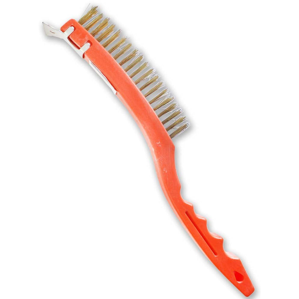 3 Pc. Orange Brush Scrapers Set - TZ63-06390 - ToolUSA