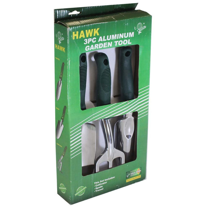 3 Piece 12" Aluminum Garden Hand Tools - PVC Handles - G-81003 - ToolUSA