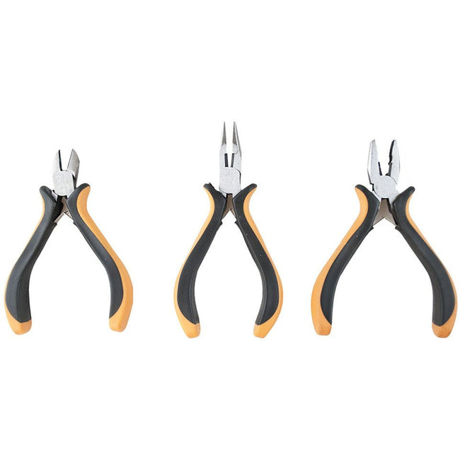 3 Piece 4.5 Inch Lineman Pliers Set - S89-99109 - ToolUSA