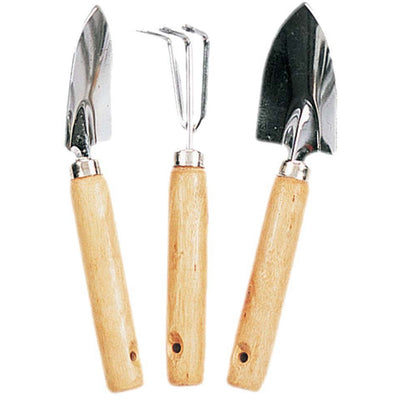 3 Piece 7-Inch Garden Hand Tools - G-12343 - ToolUSA