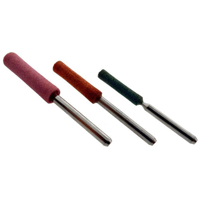 3 Piece Cylindrical Shaped Grinding Stones (Pack of: 2) - TJ04-04114-Z02 - ToolUSA