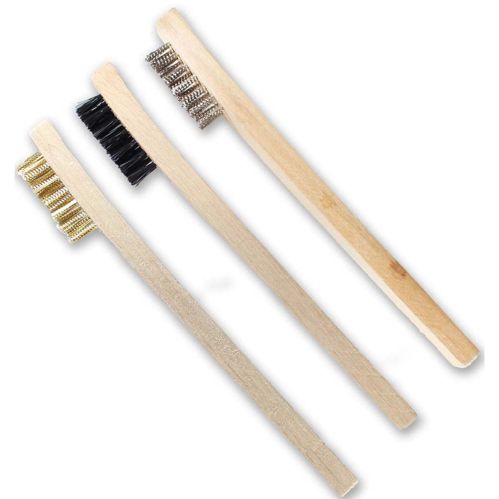 3 Piece Mini Brush Set (Pack of: 2) - TZ63-06300-Z02 - ToolUSA