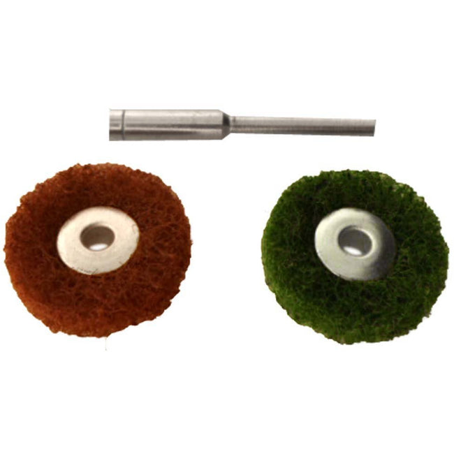 3 Piece Satin Buffs Set (Pack of: 2) - TJ04-04192-Z02 - ToolUSA