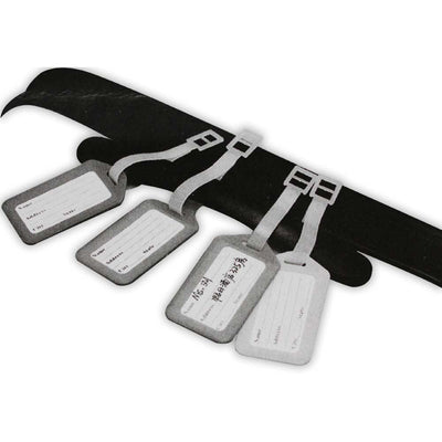 3 Piece Set of Luggage Tags in 3 Colors (Pack of: 4) - D1-47735-Z04 - ToolUSA